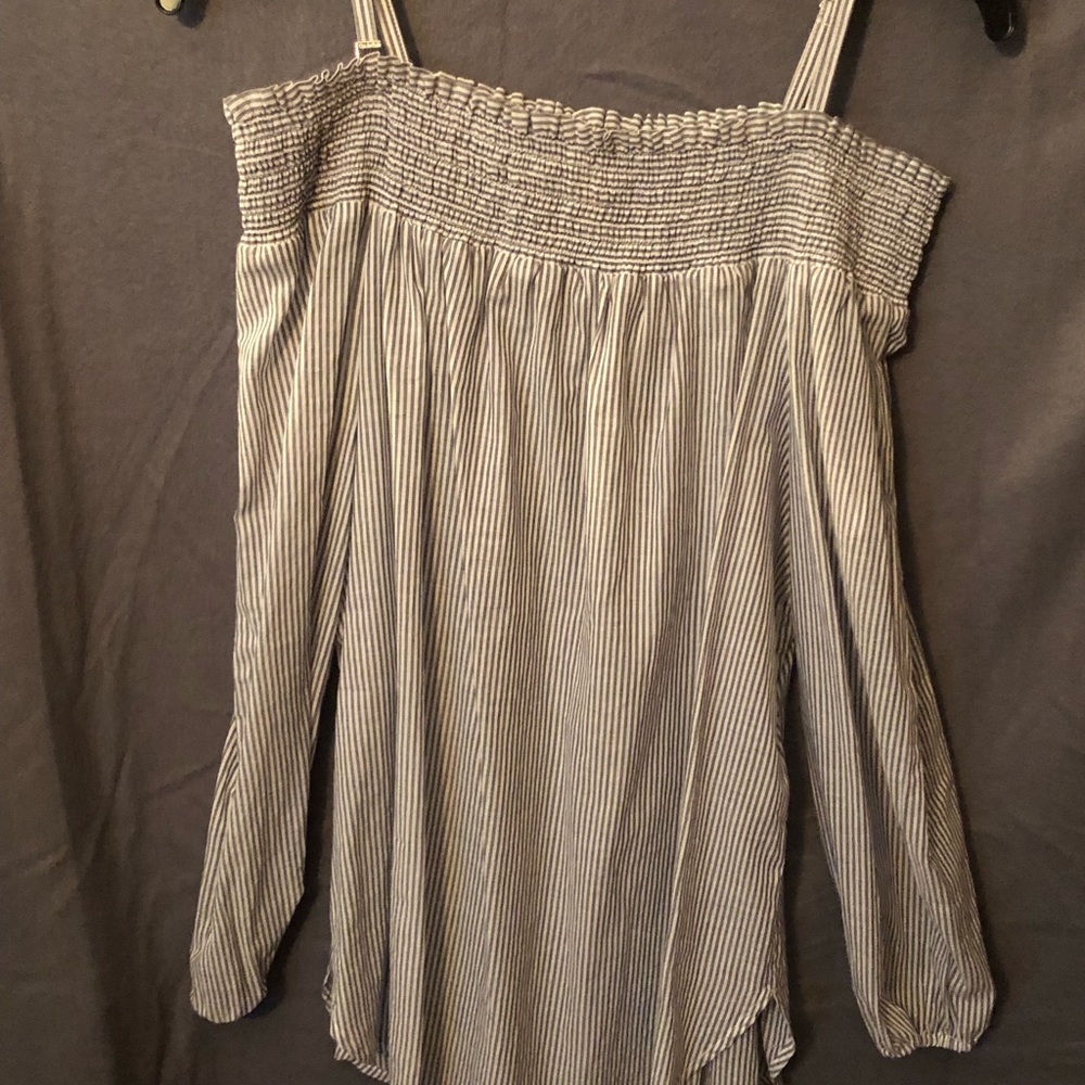 Calvin Klein off the shoulder blouse 3